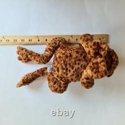 Jellycat Toby The Toad Stuffed Toy Animal Plush Spotted Brown Small HTF Retired