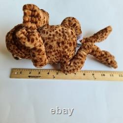 Jellycat Toby The Toad Stuffed Toy Animal Plush Spotted Brown Small HTF Retired