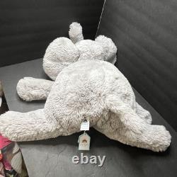 Jellycat WANDERLUST ELLY Gray Floppy Plush Stuffed Animal Large RARE NWT HTF