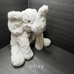 Jellycat WANDERLUST ELLY Gray Floppy Plush Stuffed Animal Large RARE NWT HTF