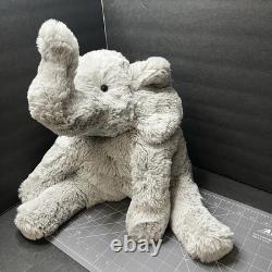 Jellycat WANDERLUST ELLY Gray Floppy Plush Stuffed Animal Large RARE NWT HTF