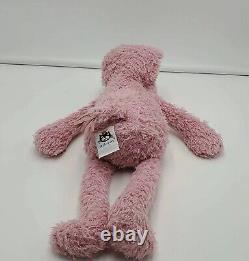 Jellycat Wild Thing Hippo Plush Pink Stuffed Animal Floppy Bunglie Soft Toy New