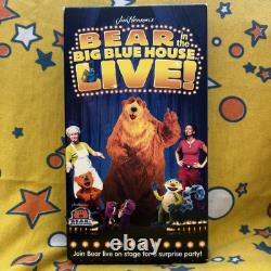 Jim Henson's Bear In The Big Blue House Plush Toy Lot
