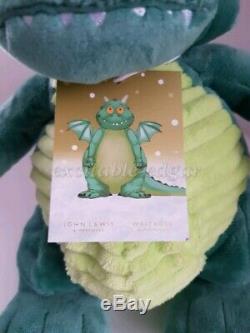 John Lewis Excitable Edgar The Dragon Soft Toy Christmas 2019 FAST FREE POST