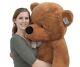 Joyfay 63 160cm Dark Brown Giant Teddy Bear Huge Toy Birthday Gift
