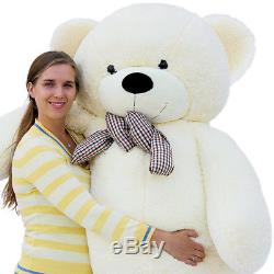 Joyfay 78 200cm 6.5ft White Giant Teddy Bear Huge Plush Toy Valentine Gift