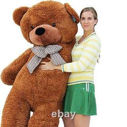 Joyfay 78 Giant Teddy Bear Dark Brown Huge Stuffed Toy Birthday Gift 200cm