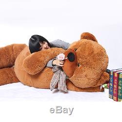 Joyfay 91 230cm Giant Teddy Bear Huge Brown Plush Toy Christmas Gift