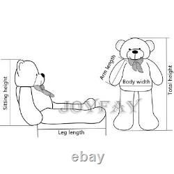 Joyfay Giant Teddy Bear, 91/230cm, Birthday Valentine Gift, Dark Brown