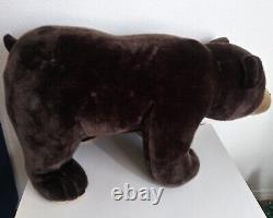 Jumbo 3-foot Bank of the West Grizzly Brown Bear Plush Stuffed Animal 36 Heavy