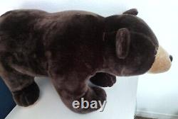 Jumbo 3-foot Bank of the West Grizzly Brown Bear Plush Stuffed Animal 36 Heavy