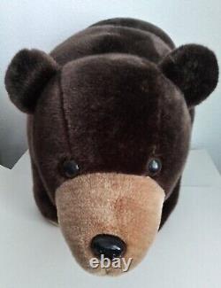 Jumbo 3-foot Bank of the West Grizzly Brown Bear Plush Stuffed Animal 36 Heavy