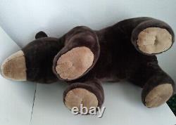 Jumbo 3-foot Bank of the West Grizzly Brown Bear Plush Stuffed Animal 36 Heavy