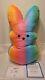 Jumbo Build A Bear Peeps Rainbow Huge 36 Bunny Plush Stuffed Animal Toy Easter