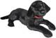 Jumbo Black Lab Plush Toy 32 Inch Realistic Cuddly Stuffed Animal For Kids