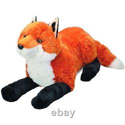 Jumbo Fox Plush, Giant Stuffed Animal, Plush Toy, Gifts for Kids, 30 Inches