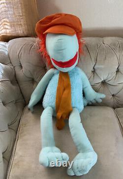 Jumbo Fraggle Rock Muppets Boober Jim Henson Rare Huge 33'' Plush Stuffed Toy