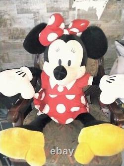 Jumbo / Large Minnie Mouse Plush Stuffed Animal 28 doll Disney