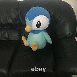 Jumbo Large Pokemon Piplup Blue Penguin Plush Stuffed Animal Carnival Toy