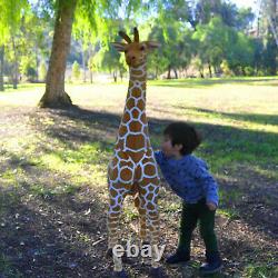Jumbo Stuffed Animal 50 Inch Tall Extra Giant Big Kid Child Large Giraffe Plush