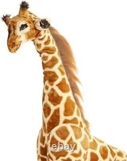 Jumbo Stuffed Standing Giraffe 50 Tall Giant Big Kid Child Large Animal Plush