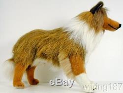 KOSEN Made in Germany NEW Long Haired Collie Dog Plush Toy