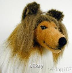 KOSEN Made in Germany NEW Long Haired Collie Dog Plush Toy