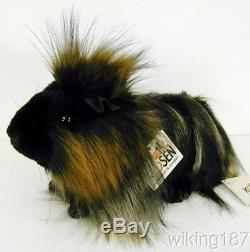 KOSEN Made in Germany NEW Long Haired Multi Color Guinea Pig Mikado Plush Toy