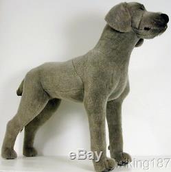 KOSEN Made in Germany NEW Weimaraner Gray Plush Dog Gray Ghost