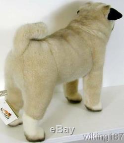 KOSEN Of Germany #5890 NEW Standing Pug Dog Plush Toy