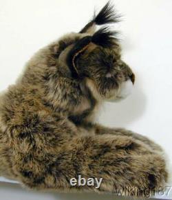 KOSEN Of Germany #5920 NEW Large Lying Lynx Cat Plush Toy
