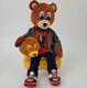 Kanye West The College Dropout 18 Plush Bear With Roc-a-fella Chain Gredee New
