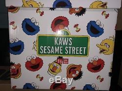 Kaws x Sesame Street Uniqlo Plush Toy Box Set New In Box