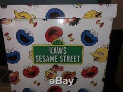 Kaws x Sesame Street Uniqlo Plush Toy Box Set New In Box