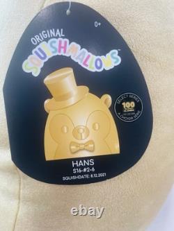 Kellytoy Squishmallows Golden Hans The Hedgehog Stuffed Animals (SQ602022)