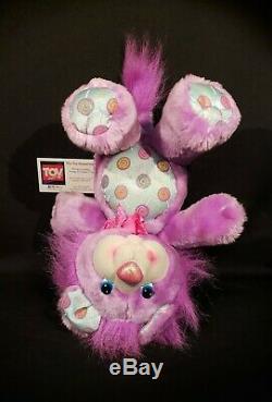 Kenner vintage Party Yum Yums plush stuffed animal- jolly lollipop lion purple