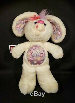 Kenner vintage Party Yum Yums plush stuffed animal- merry marshmallow bunny