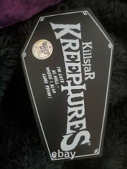Killstar Kreepture Limited Edition Dark Lord Purple Haze 156/666 SOLD OUT Plush