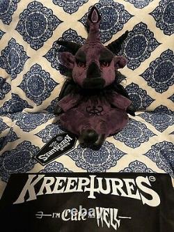 Killstar Kreepture Limited Edition Dark Lord Purple Haze 265/666 SOLD OUT Plush