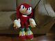 Knuckles The Echidna Sega Toy Network Stuffed Animal Plush Large Almost 3 Ft
