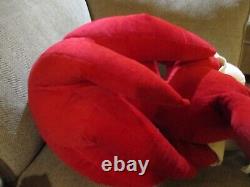 Knuckles The Echidna Sega Toy Network Stuffed Animal Plush LARGE Almost 3 FT