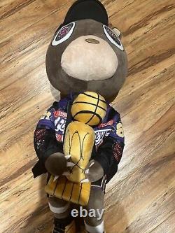 Kobe HOF Bear KanyeNWT GREDEE Arts plush limited edition 24 inches with stand