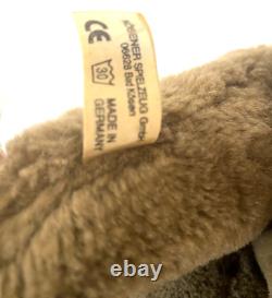 Kosen Plush Donkey Mule Stuffed Animal Brown Made in Germany Vintage Collectible