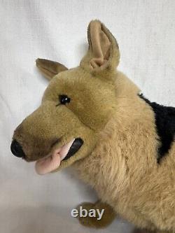 LARGE 36 E&J Classic German Shepherd Plush Stuffed Animal Jumbo