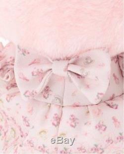 LIZ LISA x My Melody Plush Pochette Stuffed Animal Flower Pink Free Shipping NEW