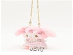 LIZ LISA x My Melody Plush Pochette Stuffed Animal Flower Pink Free Shipping NEW