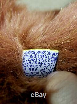 LUDO 14 Vintage 1986 HENSON ASSOCIATES INC Dakin Plush Stuffed LABYRINTH Beast