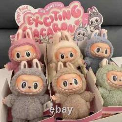 Lab-u-B-U Plush LAFUFU V1 Blind Packs Eating Macarons Series Figures Set of 6