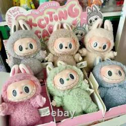 Lab-u-B-U Plush LAFUFU V1 Blind Packs Eating Macarons Series Figures Set of 6