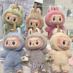 Lab-u-B-U Plush LAFUFU V1 Blind Packs Eating Macarons Series Figures Set of 6